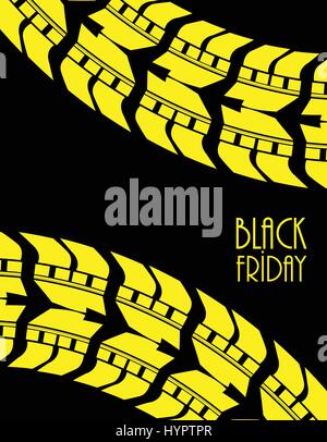 Venerdì nero lo sfondo Illustrazione Vettoriale