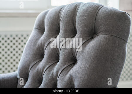 Texture foto del divano selleria close-up. Foto Stock