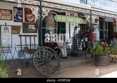 Zio Samie del negozio, Oom Samie se Winkel, Stellenbosch, Sud Africa Foto Stock