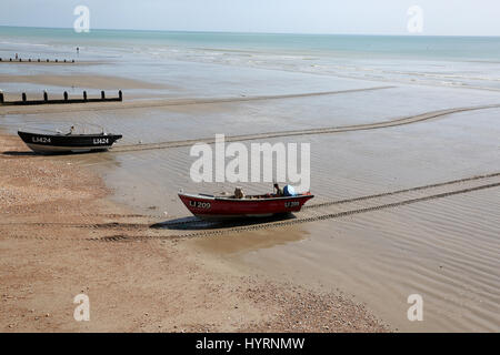 Viste generali della città balneare di Bognor Regis, West Sussex, Regno Unito. Foto Stock