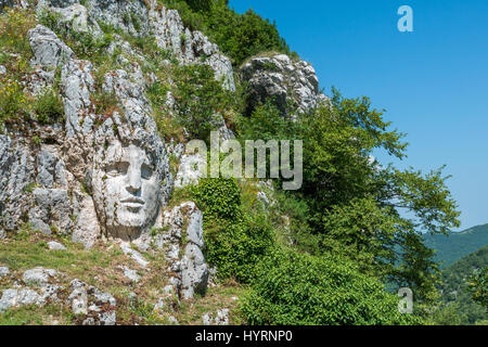 Cervara di Roma, antico borgo rurale in provincia di Roma, Lazio (Italia) Foto Stock