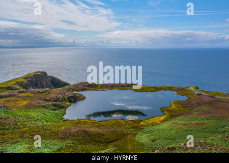 Slieve League, County Donegal, Irlanda Foto Stock