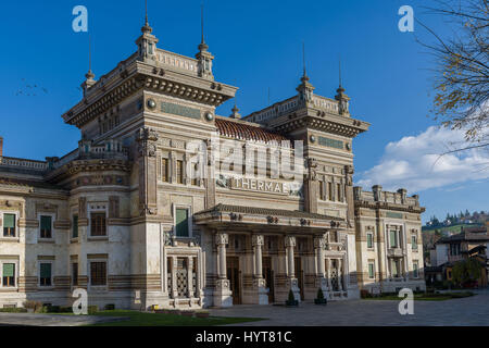 L'edificio delle terme di Salsomaggiore Terme, Italia Foto Stock