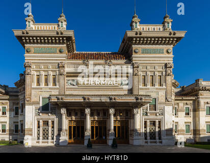 L'edificio delle terme di Salsomaggiore Terme, Italia Foto Stock