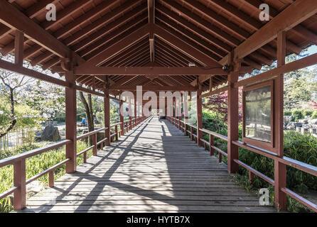 Giapponese-struttura ispirata a Versailles isola in Nantes, Francia Foto Stock