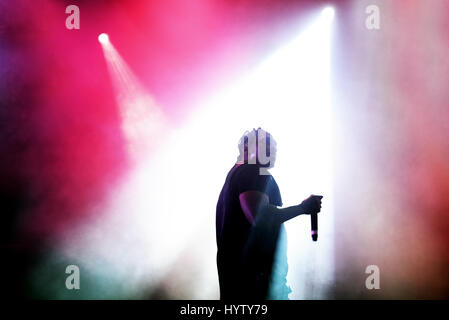 Barcellona - 4 giu: Pusha T (hip hop band) eseguire in concerto al suono di Primavera 2016 Festival il 4 giugno 2016 a Barcellona, Spagna. Foto Stock