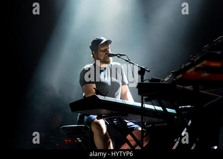 Barcellona - Jun 17: John Grant (BAND) eseguire in concerto al Sonar Festival il 17 giugno 2016 a Barcellona, Spagna. Foto Stock