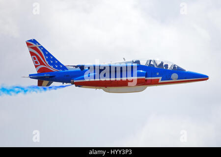 Airbus A400M eseguendo in Airshow di Melbourne 2017 Foto Stock