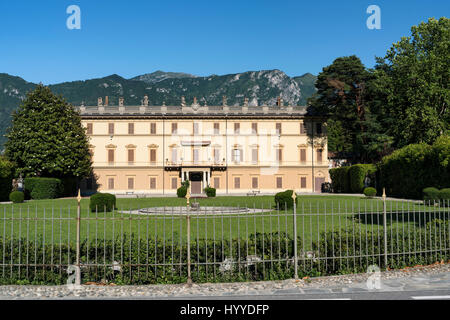 Villa Giulia, edificio storico vicino a Bellagio (Como, Lombardia, Italia) lungo il lago di Como (Lario) Foto Stock