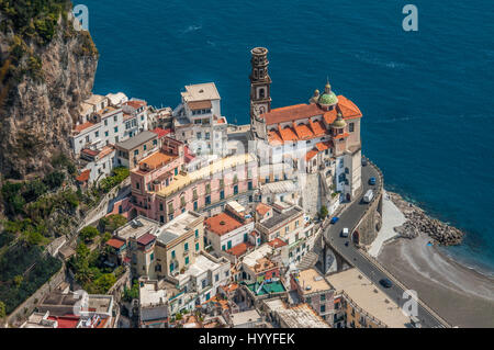 Atrani, Amalfi Coast Foto Stock