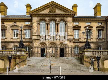 Il Customs House, da Sir Charles Lanyon 1856, Belfast, County Antrim, Irlanda del Nord, Regno Unito Foto Stock