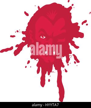 Vampiro. Illustrazione Vettoriale. Illustrazione Vettoriale