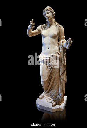 1a o 2a cento AD statua romana di Afrodite- tipo noto come la Venere di Arles da Roma. Inv MR 366 ( o MA 437), al museo del Louvre di Parigi. Foto Stock