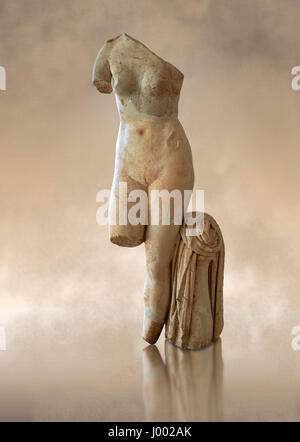 Venere scultura romana dall imperatore Adriano regola secondo trimestre del II secolo D.C. e il Museo Nazionale di Archeologia di Tarragona, inv n. MNAT 377 Foto Stock