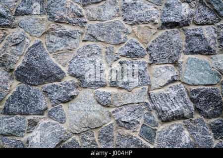 La parete di roccia texture perfetta configurazione di sfondo Foto Stock