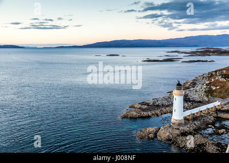 Eilean divieto Faro sotto la Skye Bridge, dove Gavin Maxwell ha vissuto. Foto Stock