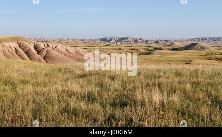 Parco nazionale Badlands, Dakota del Sud Foto Stock