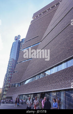 La casa dell'interruttore, parte della Tate Modern Gallery di Londra, Inghilterra, Regno Unito Foto Stock