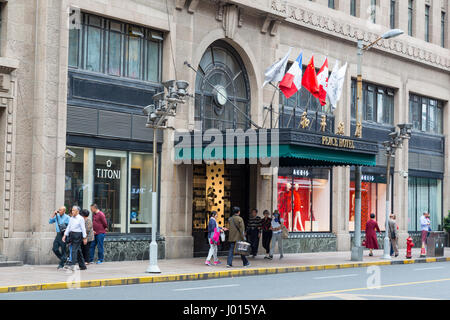 Cina, Shanghai. Hotel Pace, Nanjing Road. Foto Stock