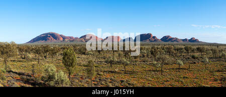 L'Olgas o Kata Tjuta, Uluru-Kata Tjuta National Park, il Territorio del Nord, l'Australia Foto Stock
