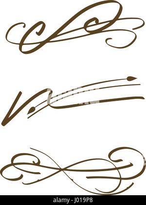 Vettore ornamento di turbolenza Illustrazione Vettoriale