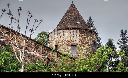 Zagabria, Croazia - parte delle fortificazioni medievali Foto Stock