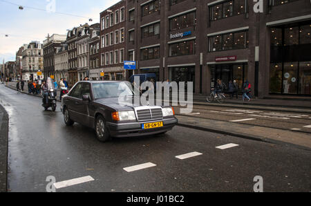 Il vecchio stile di amsterdam Foto Stock