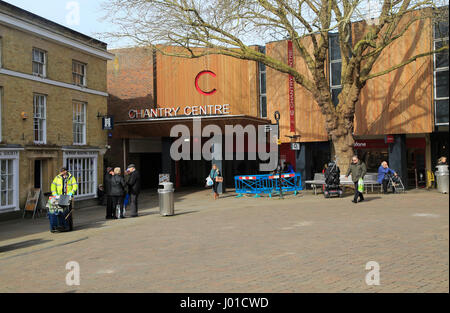 Chantry centro abitato moderno centro di sviluppo commerciale, Andover, Hampshire, Inghilterra, Regno Unito Foto Stock