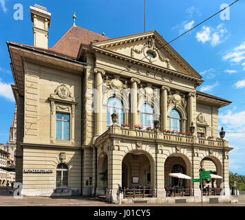 Bern, Svizzera - 31 agosto 2016: Casinò edificio nel centro della città vecchia di Berna, Svizzera Foto Stock