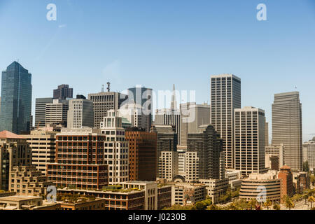 Grattacieli di San Francisco (USA) Foto Stock