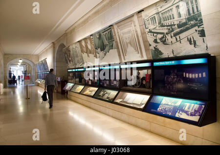 La città di New York, Stati Uniti d'America - Maggio 07, 2015: Biblioteca Pubblica di New York a Manhattan, luogo di cultura Foto Stock