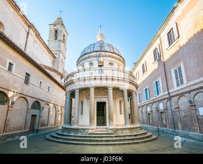 Bramante il Tempietto di San Pietro in Montorio, Roma Foto Stock