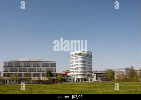 Il centro di innovazione per la biotecnologia IZB, Martinsried, nei pressi di Monaco di Baviera, Germania Foto Stock