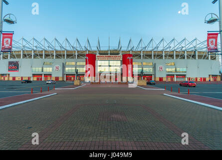 Il Riverside Stadium, Middlesbrough. Home di Middlesbrough Football Club Foto Stock