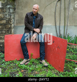 Ritratto di Richard Flanagan 12/01/2016 ©Philippe MATSAS/Opale Foto Stock