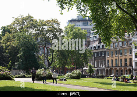 Grays Inn Square Gardens, Camden, London Foto Stock