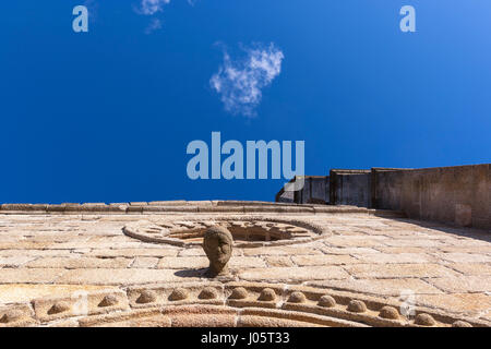 Chiesa di Nuestra Señora del Azogue, chiesa romanico-gotica, Puebla de Sanabria, provincia di Zamora, Spagna Foto Stock