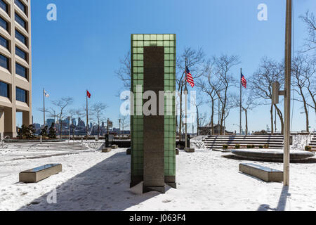 New York Vietnam Veterans Memorial, Water Street, Manhattan Foto Stock