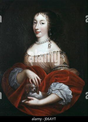 La principessa Henrietta Anne d'Inghilterra, duchessa di Orléans di Pierre Mignard Foto Stock