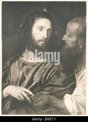L'Gemäldegalerie alte Meister di Dresda ospita capolavori dell'arte europea dal XV al XVIII secolo. Questa galleria è conosciuta per la sua vasta collezione di antichi maestri, tra cui opere di Tiziano, Raffaello e Rembrandt. Foto Stock