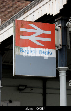 Viste generali della città balneare di Bognor Regis, West Sussex, Regno Unito. Foto Stock