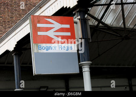 Viste generali della città balneare di Bognor Regis, West Sussex, Regno Unito. Foto Stock