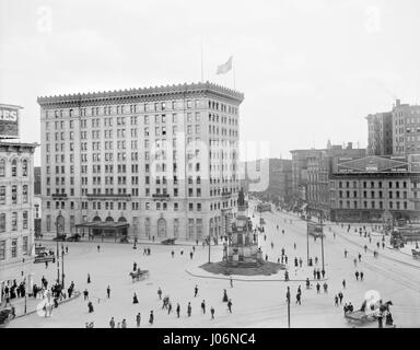 Il Campo Marzio, Detroit, Michigan, Stati Uniti d'America, Detroit Publishing Company, 1909 Foto Stock