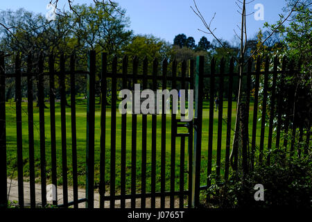 Nessuna voce segno a Finchley Golf Club Foto Stock