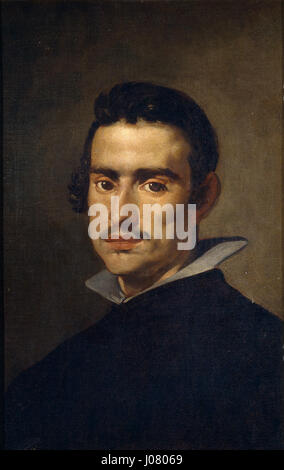 Retrato de hombre joven, da Diego Velázquez Foto Stock