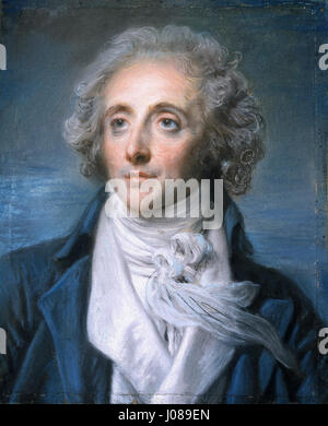 Nicolas-Pierre-Baptiste Anselme, chiamato Baptiste aîné da Jean-Baptiste Greuze (1725 - 1805) Foto Stock