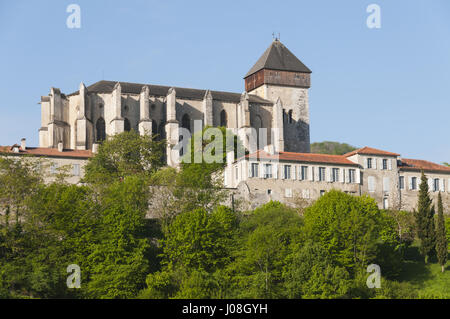 Francia, Pirenei, Saint Bertrand de Comminges, Cattedrale Foto Stock