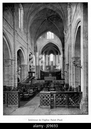 Martin - Histoire des églises et chapelles de Lyon, 1908, tomo I 0233 Foto Stock