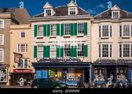 Oxford è una città conosciuta in tutto il mondo come la casa dell'Università di Oxford, la più antica università del mondo di lingua inglese. Inghilterra, Regno Unito Foto Stock