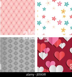 Set di vettore di varie configurazioni Illustrazione Vettoriale